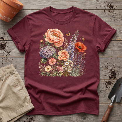 Vintage Garden Bouquet T-Shirt