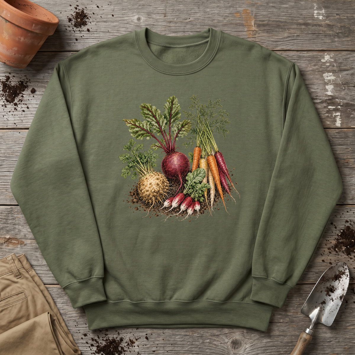 Root Vegetable Harvest Sweatshirt