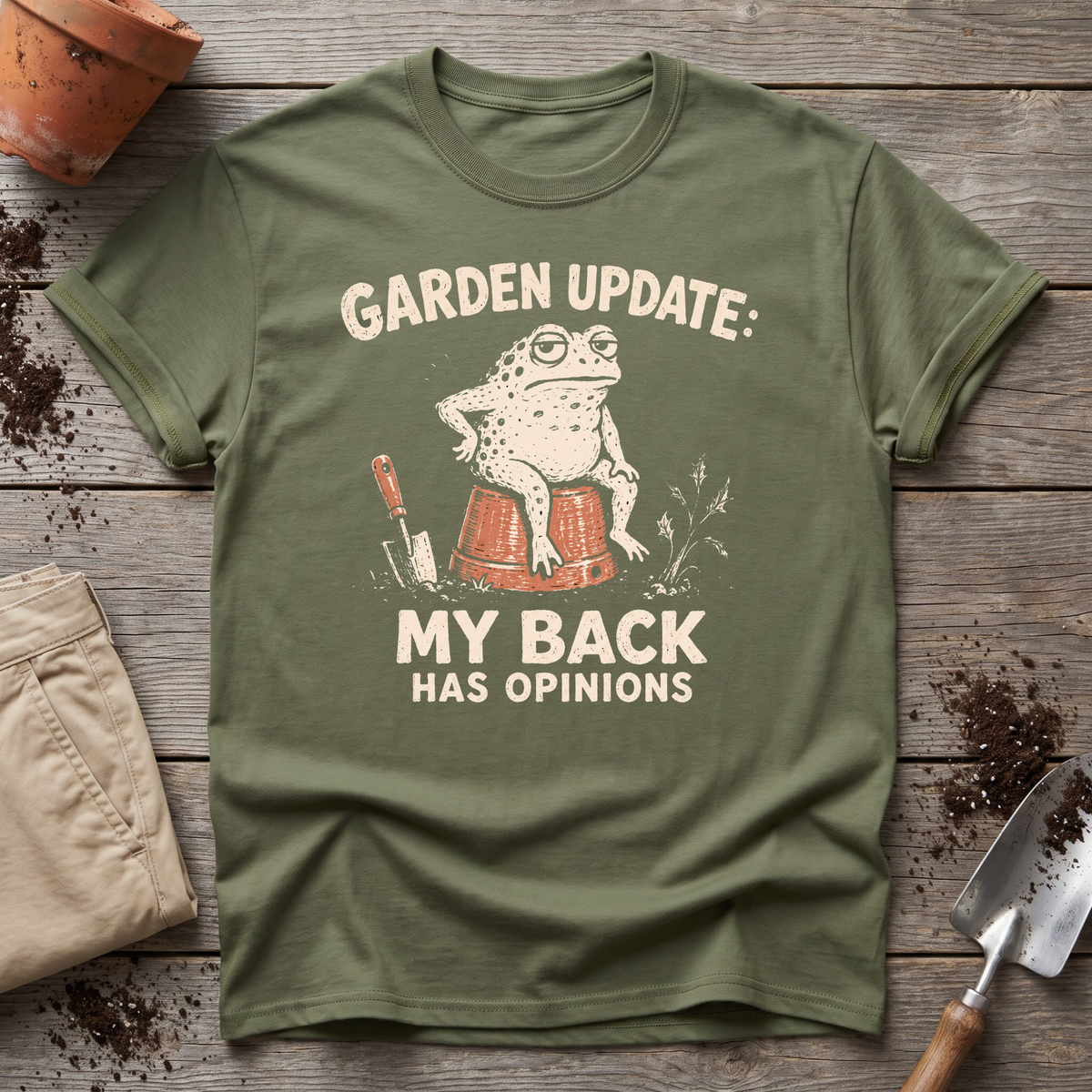 Gardening Back Pain T-Shirt
