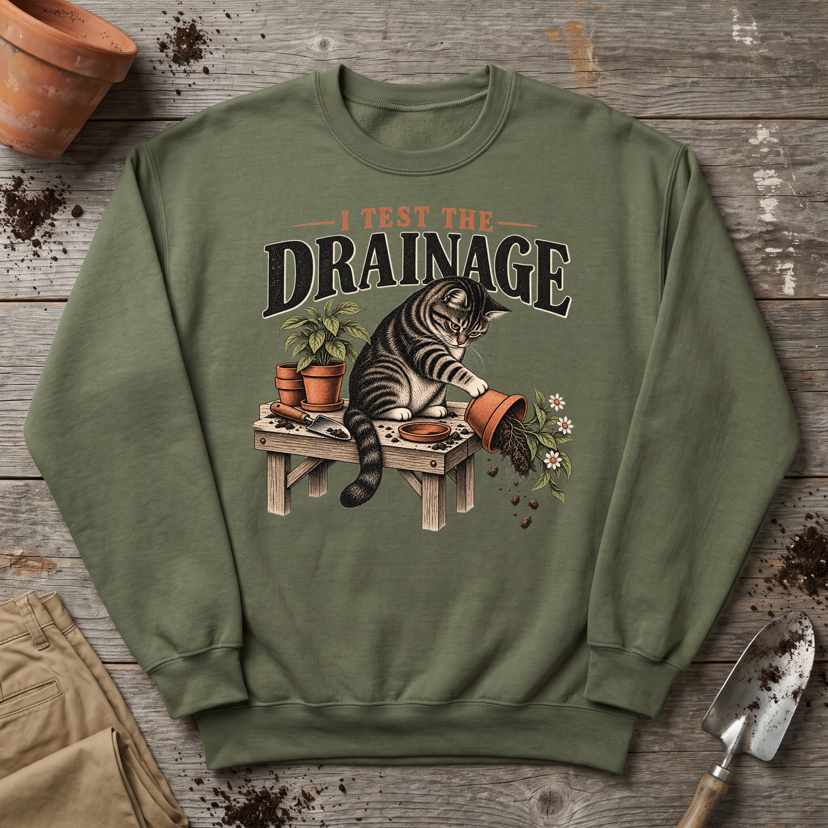 Drainage Test Sweatshirt