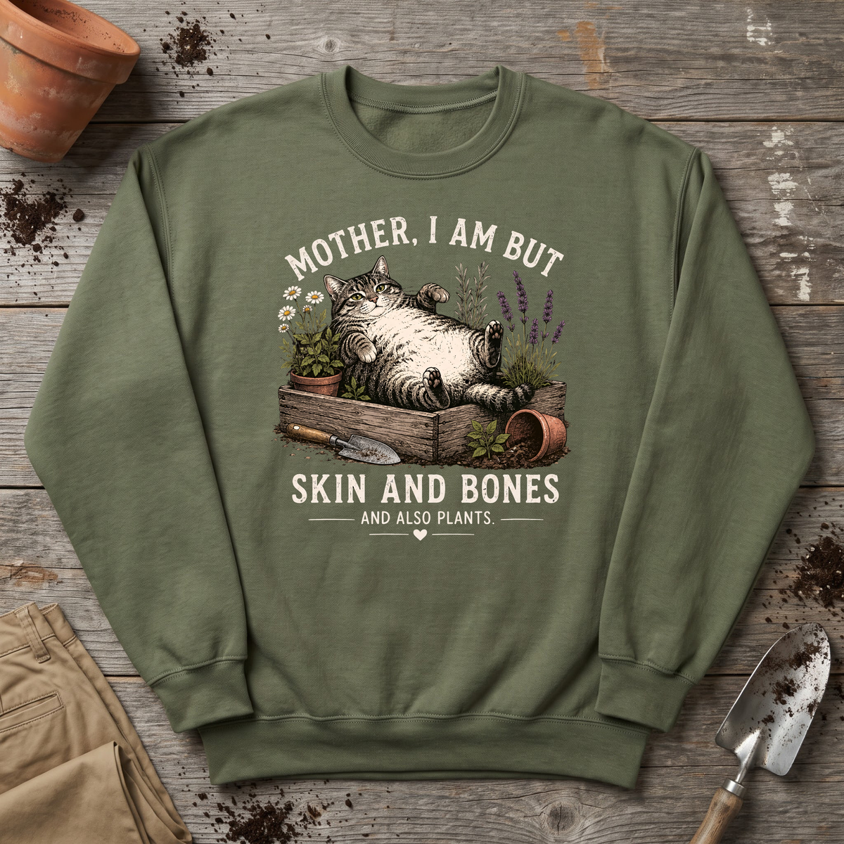 Skin And Plants Sweatshirt