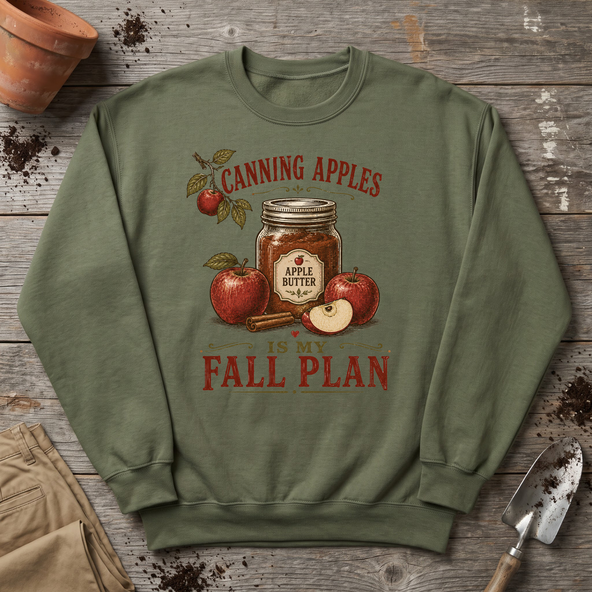 Apple Canning Sweatshirt