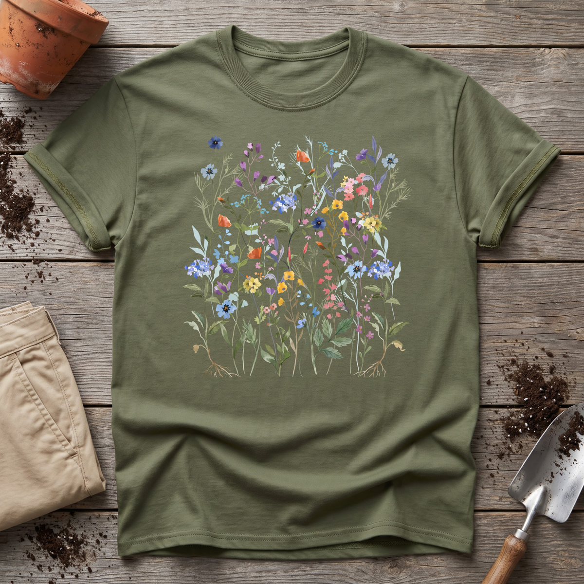 Cute Plant Lady Gardening Lover T-Shirt