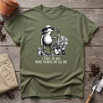Funny Frog Plant Lover T-Shirt