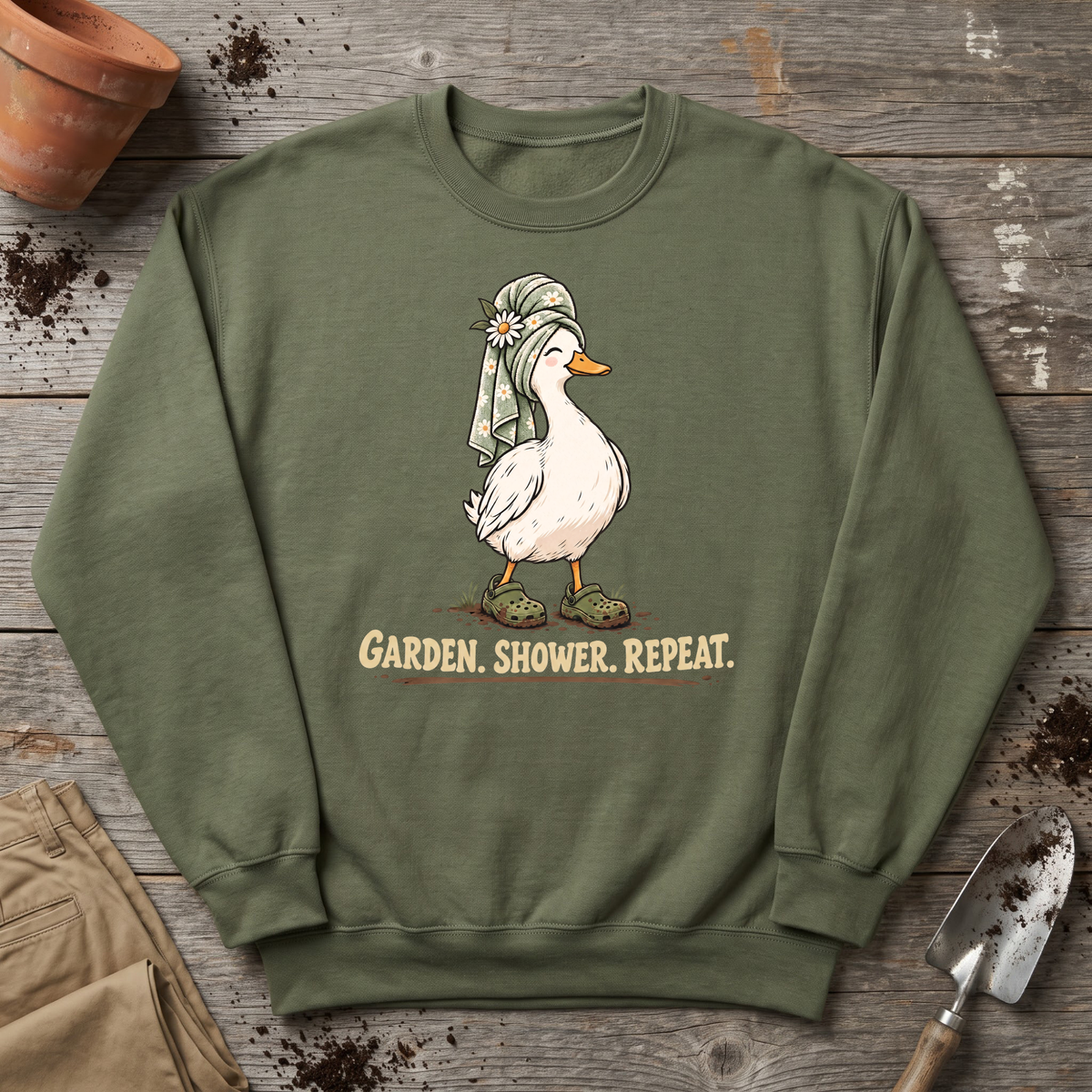 Garden Shower Repeat Sweatshirt