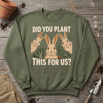 Rabbit Garden Raid Sweatshirt