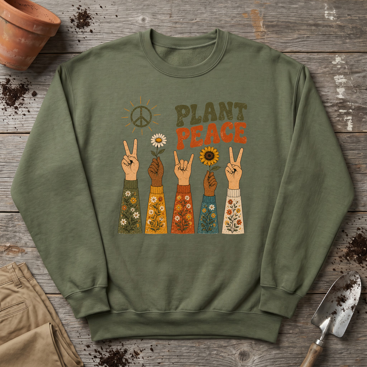 Plant Peace Sweatshirt