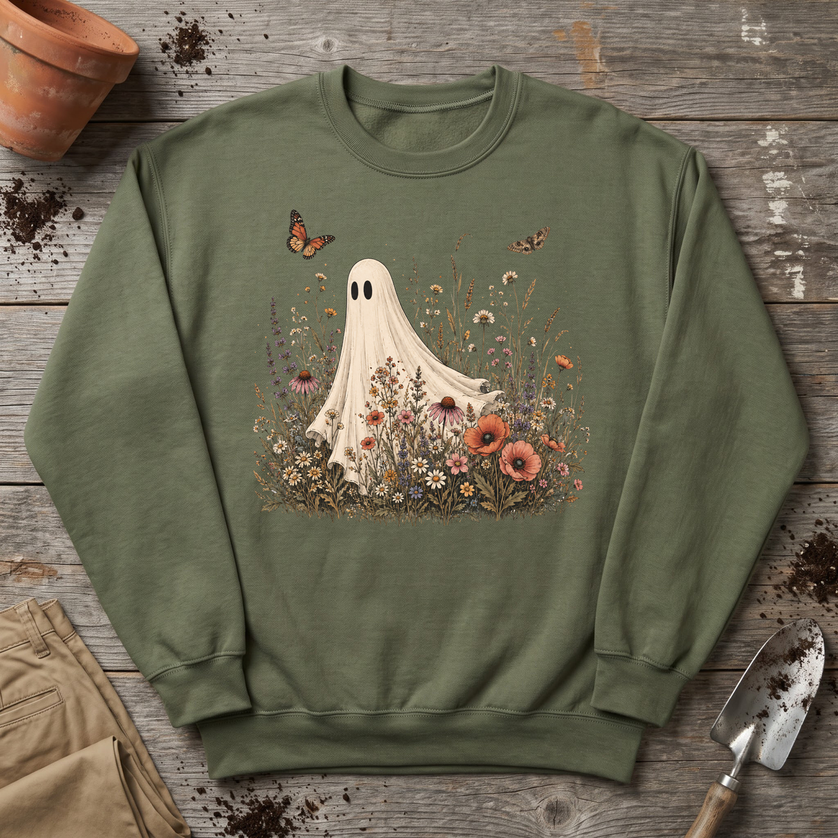 Ghost in Bloom Sweatshirt