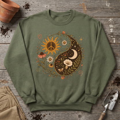 Botanical Sun & Moon Sweatshirt