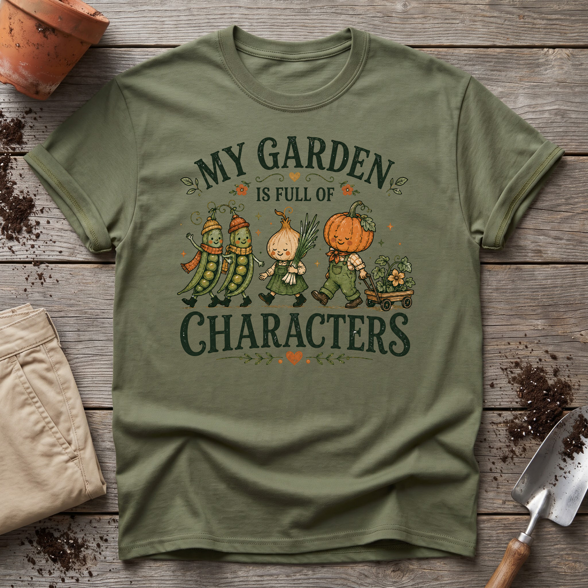 Garden Characters T-Shirt