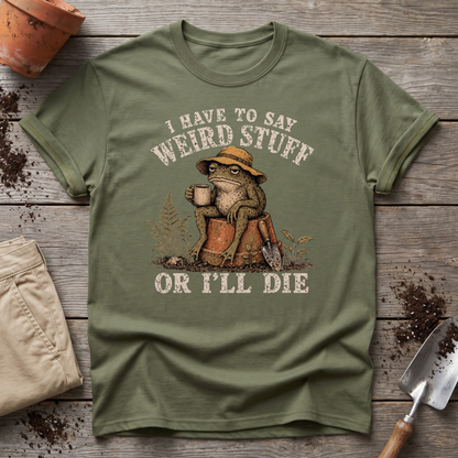 Weird Garden Toad T-Shirt