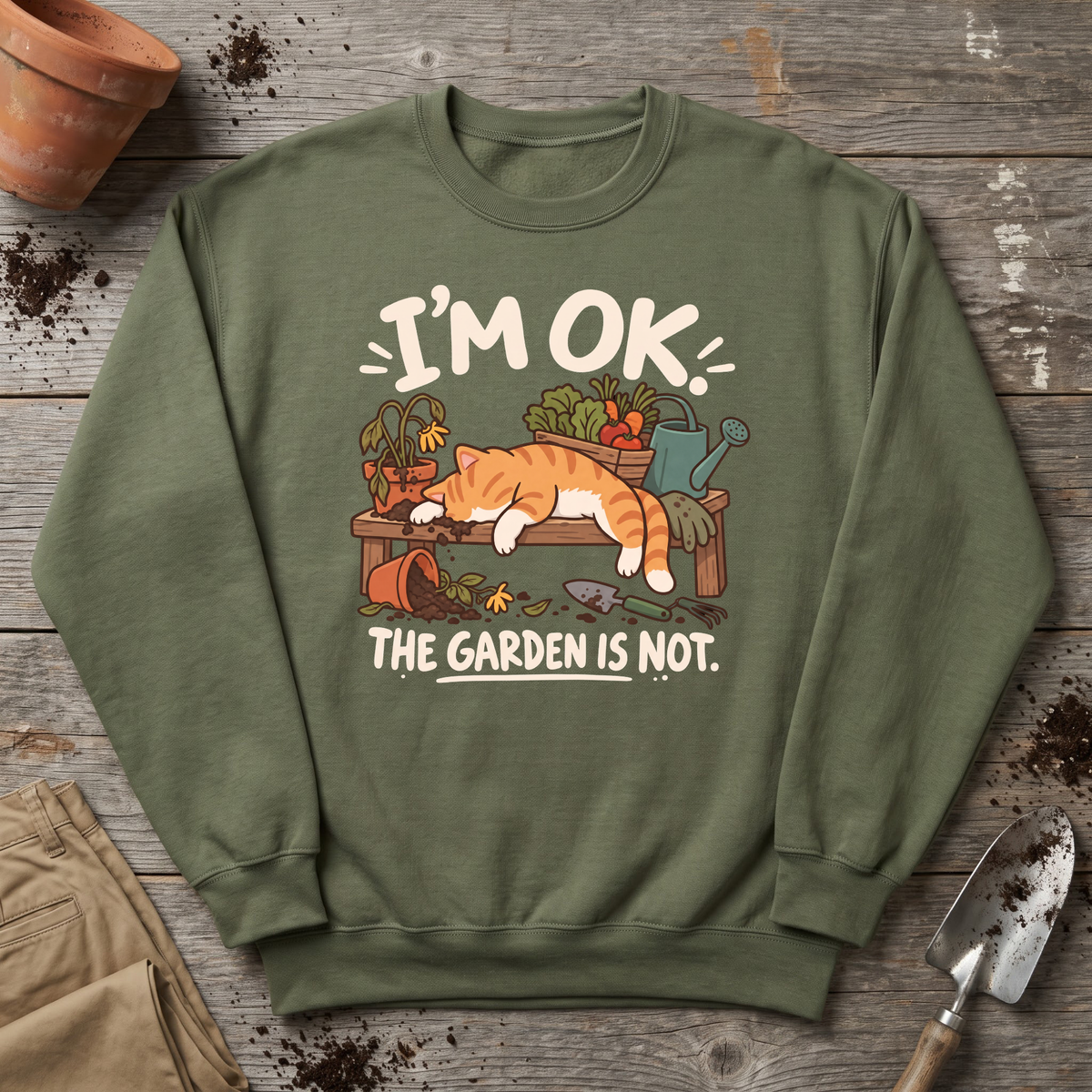 Garden Struggles Sweatshirt