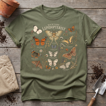 Backyard Lepidopterist T-Shirt