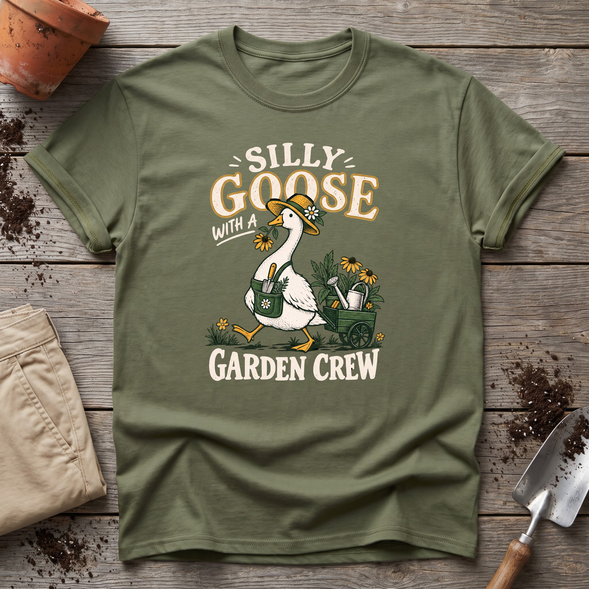 Silly Goose Gardener T-Shirt