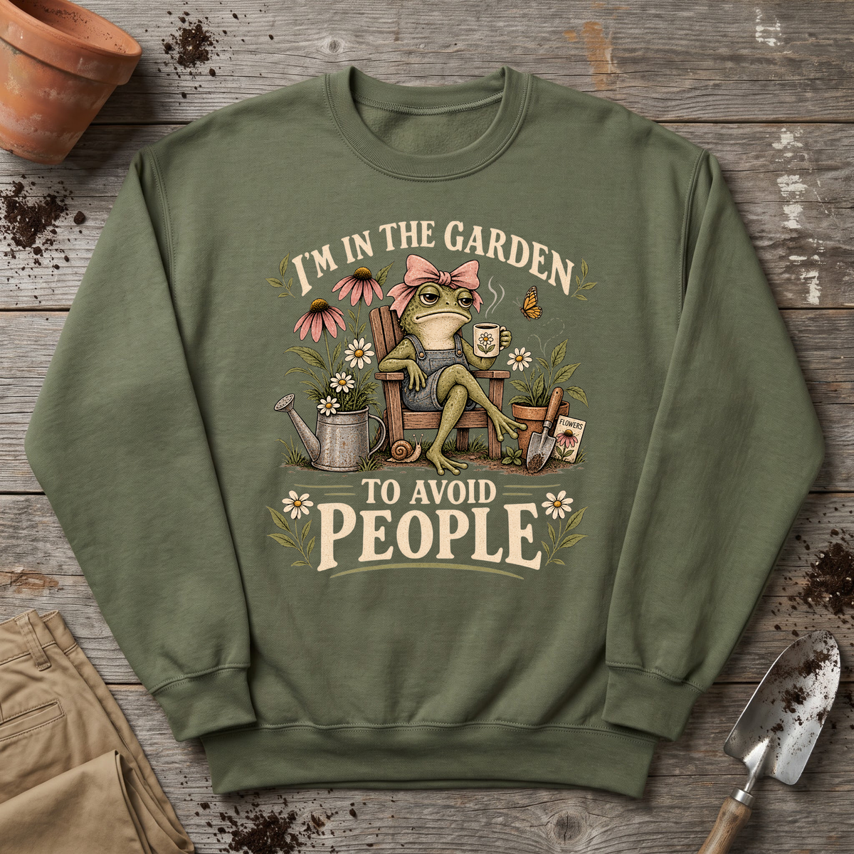 Avoiding People Sweatshirt