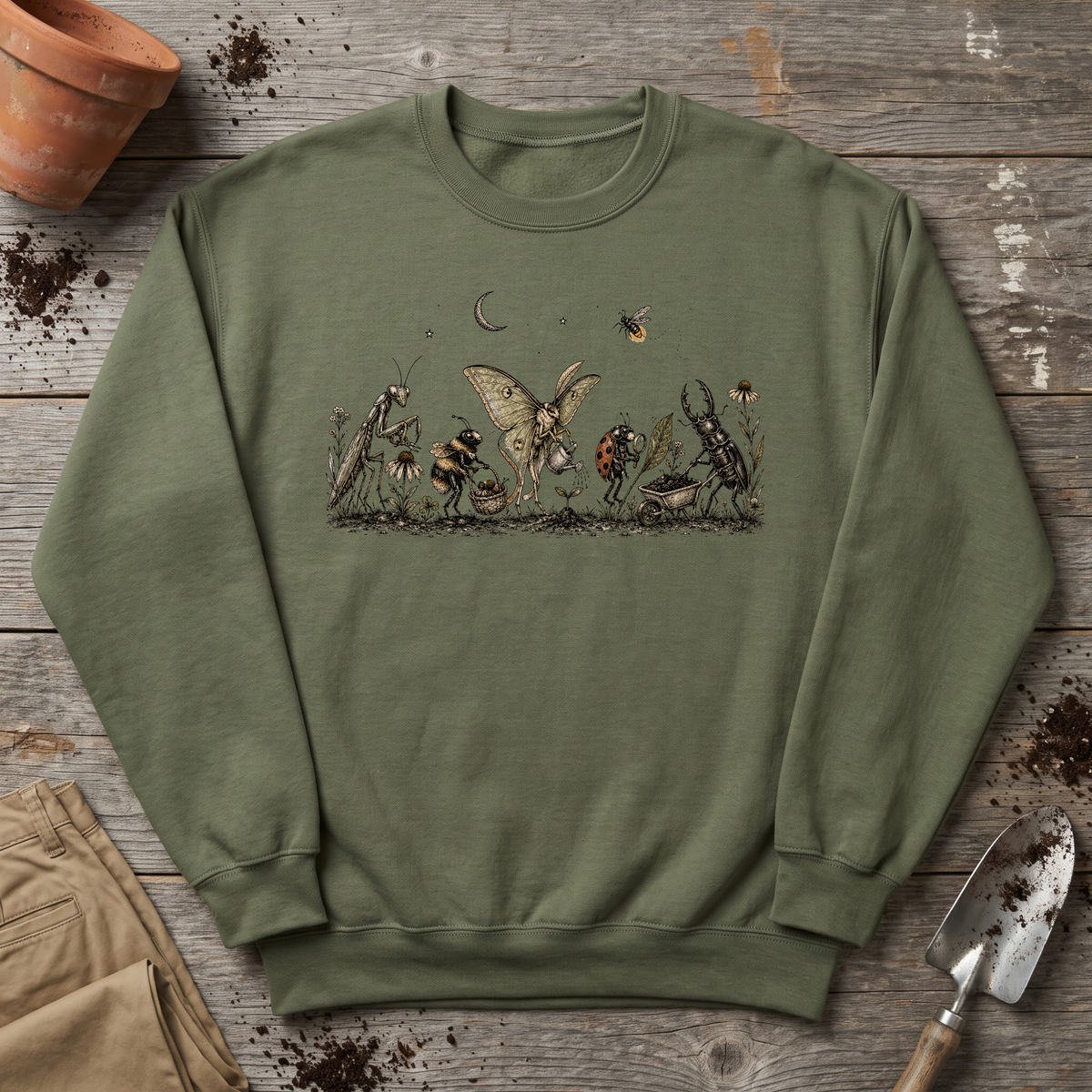 Pollinator Garden Crew Sweatshirt