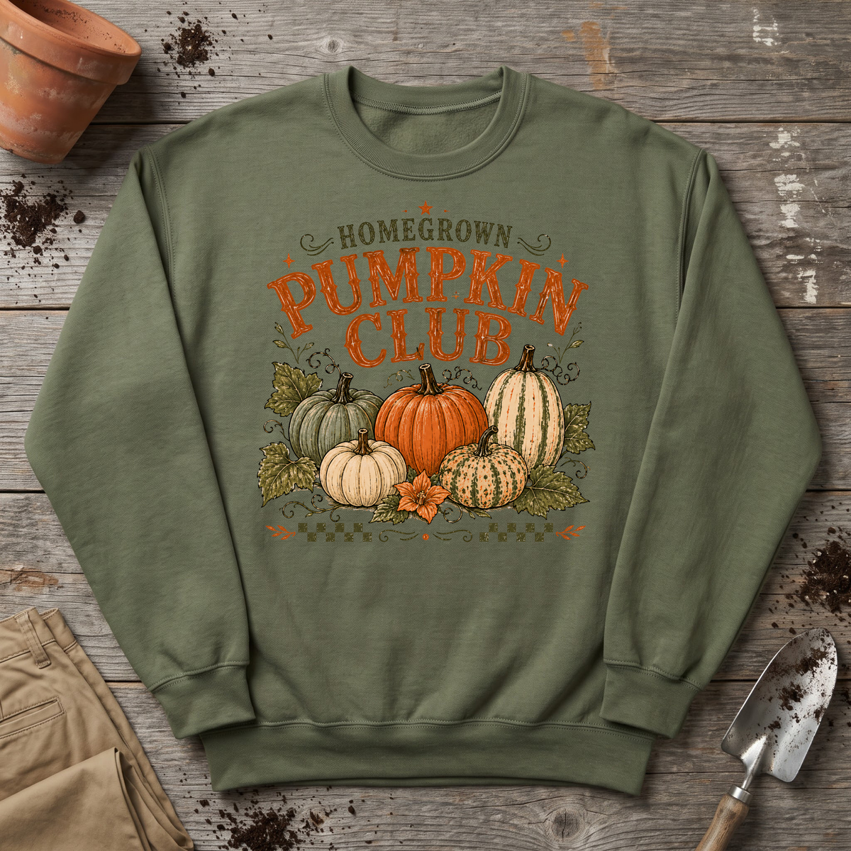 Homegrown Pumpkin Club Sweatshirt