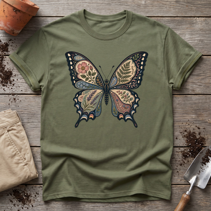 Botanical Butterfly T-Shirt