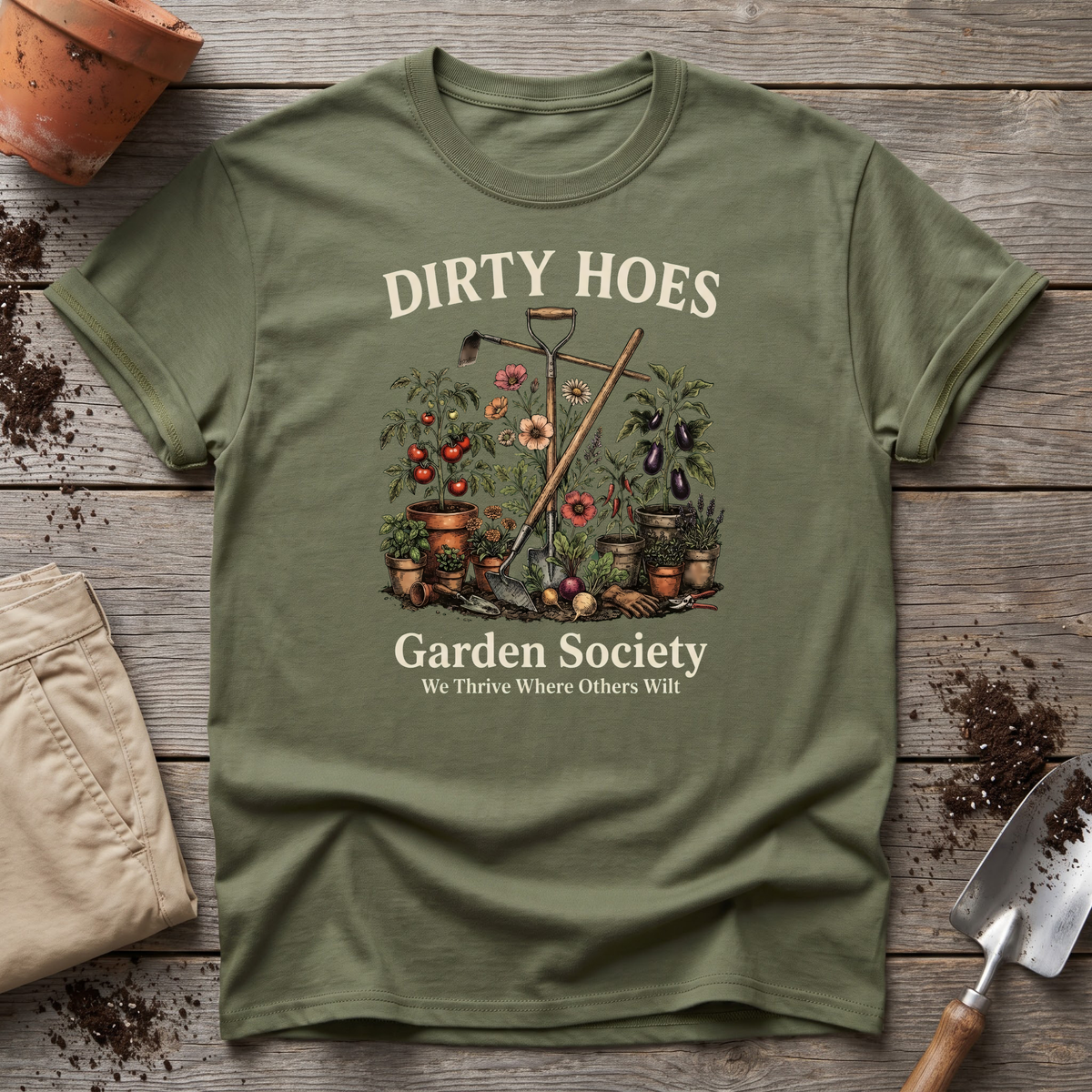 Dirty Hoes Garden Society T-Shirt