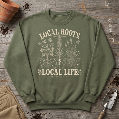 Local Roots Native Garden Sweatshirt