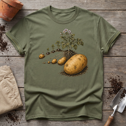 Potato Growing Cycle T-Shirt