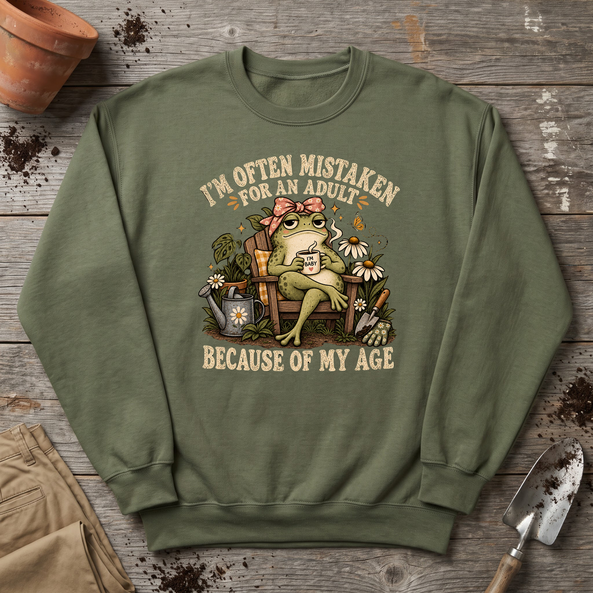 Adult By Age Garden Sweatshirt