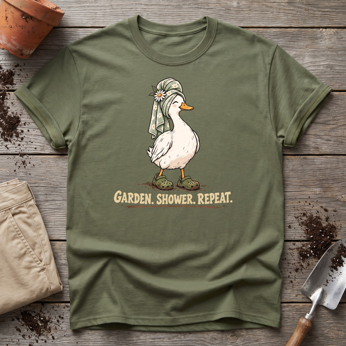 Garden Shower Repeat T-Shirt