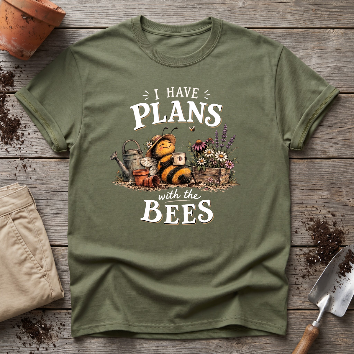 Plans With Bees T-Shirt