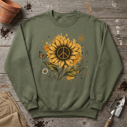 Sunflower Peace Sweatshirt