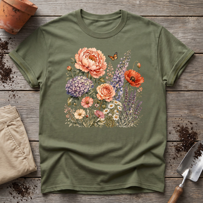 Vintage Garden Bouquet T-Shirt