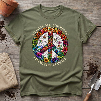 Groovy Peace Plant T-Shirt