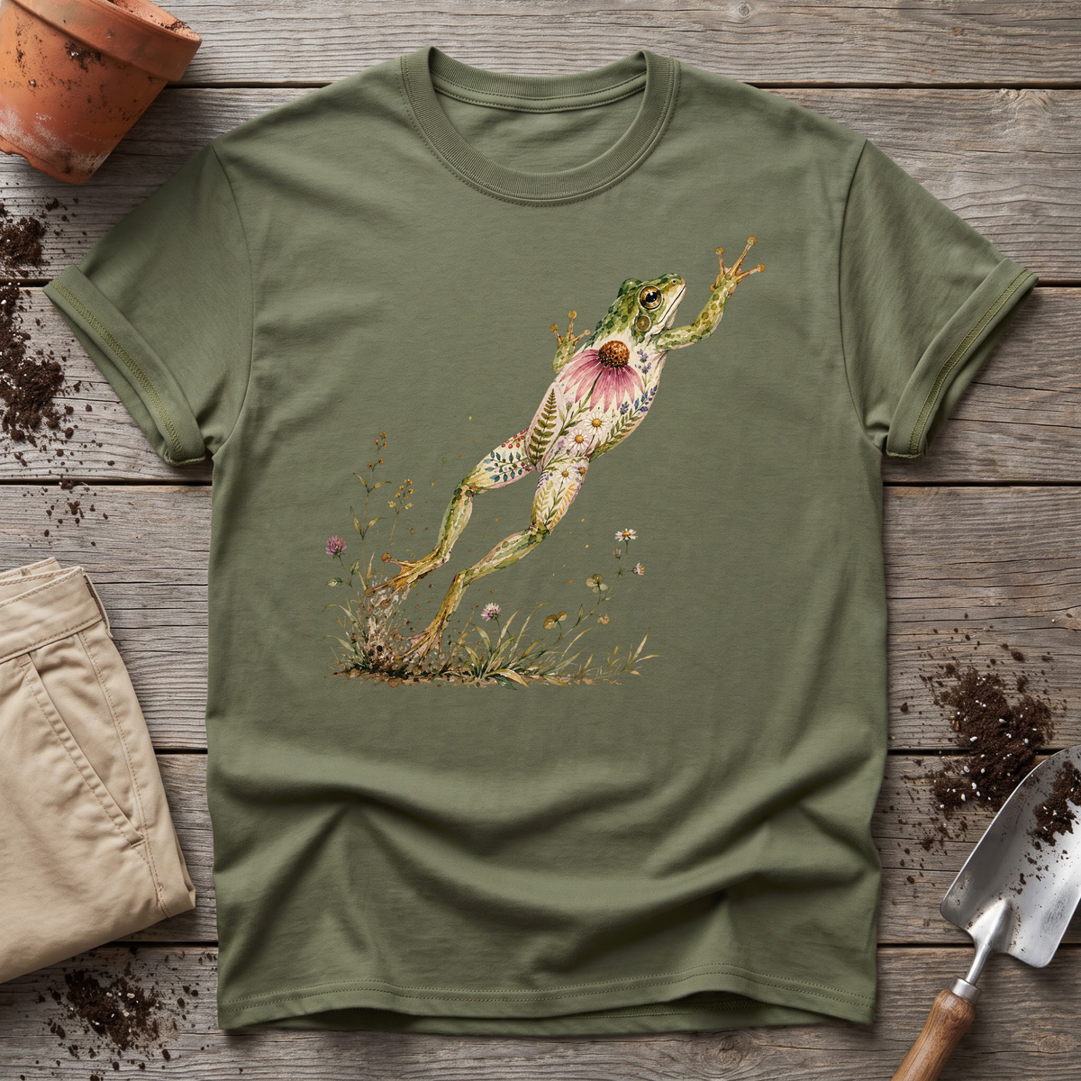 Wildflower Frog T-Shirt
