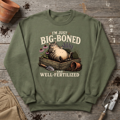 Well-Fertilized Garden Cat Sweatshirt