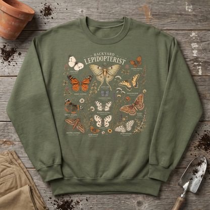 Backyard Lepidopterist Sweatshirt
