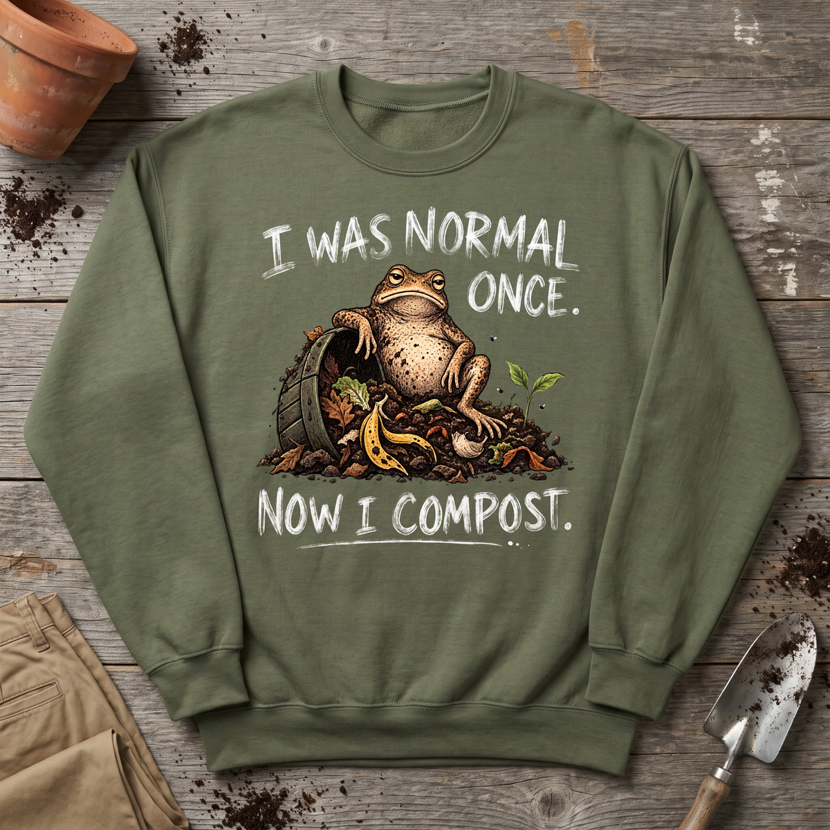 Compost Changed Me Sweatshirt