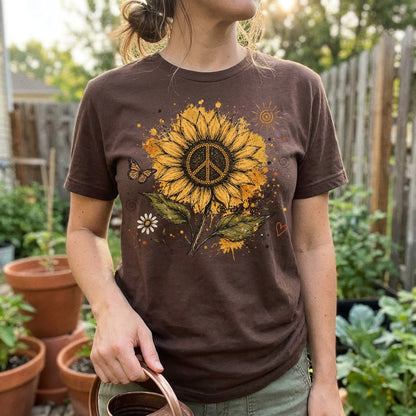 Sunflower Peace T-Shirt