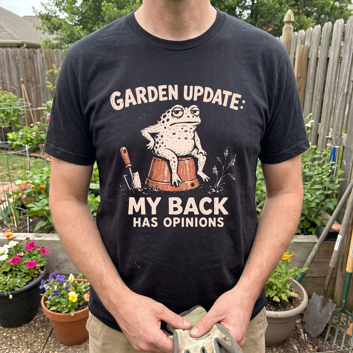 Gardening Back Pain T-Shirt