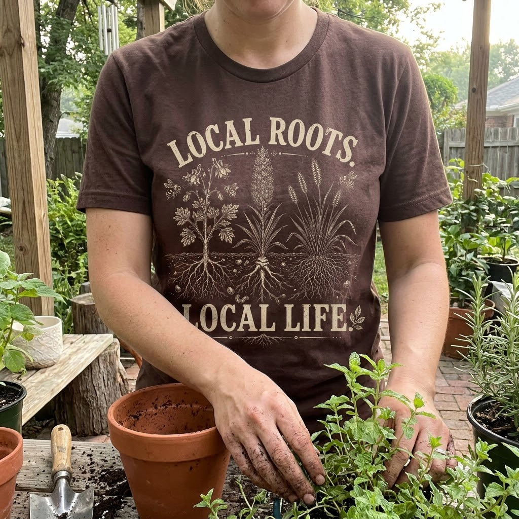 Local Roots Native Garden T-Shirt