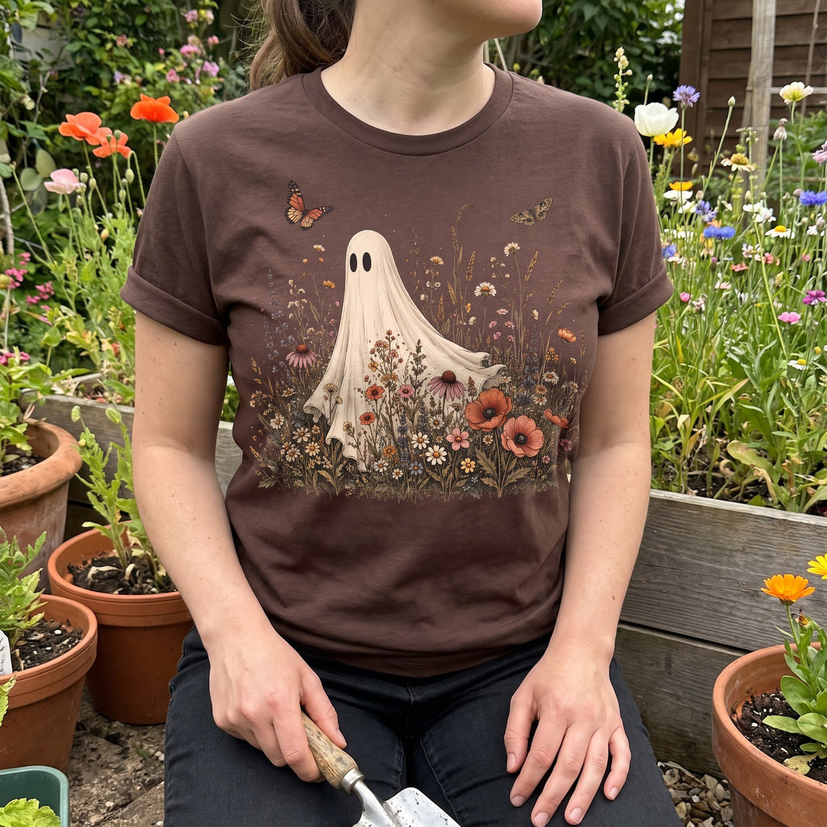 Ghost in Bloom T-Shirt
