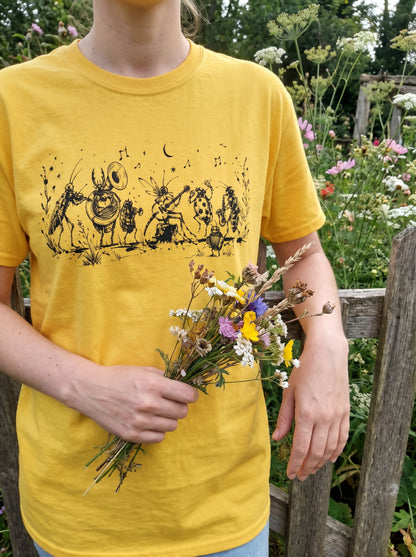 Garden Bug Band T-Shirt