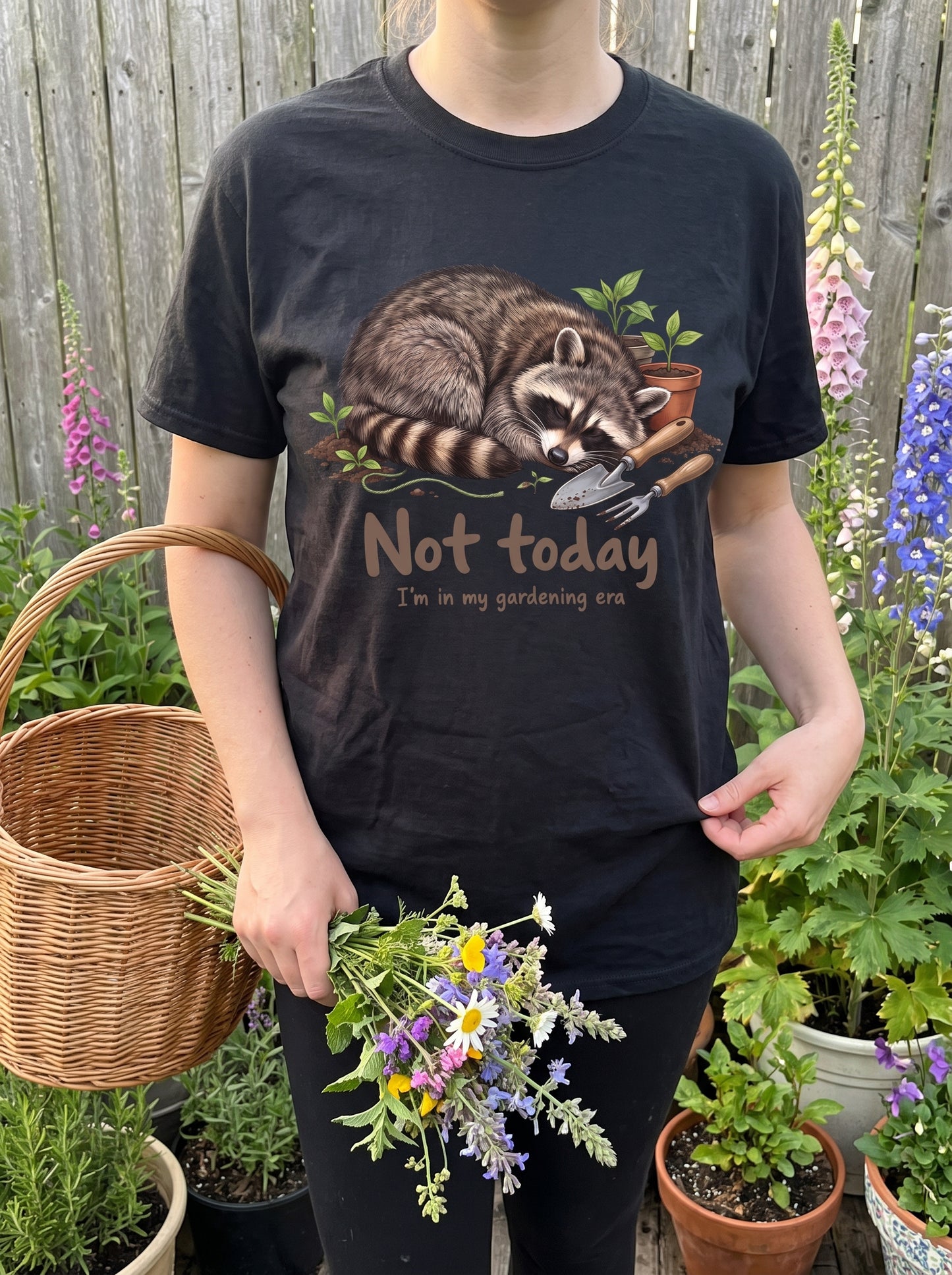 Not Today Gardening Era T-Shirt