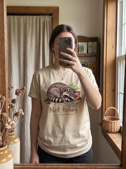 Not Today Gardening Era T-Shirt