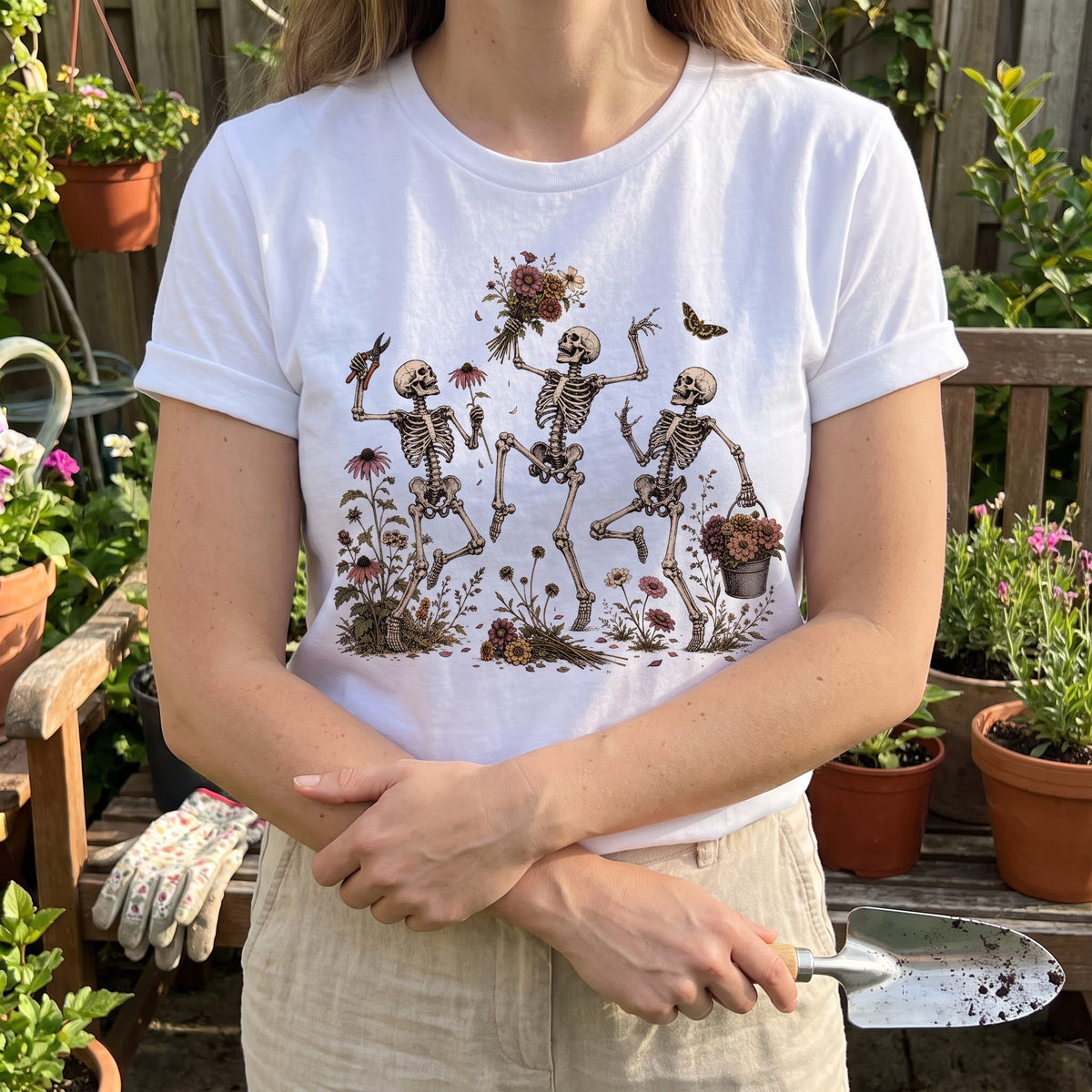 Skeleton Gardeners T-Shirt