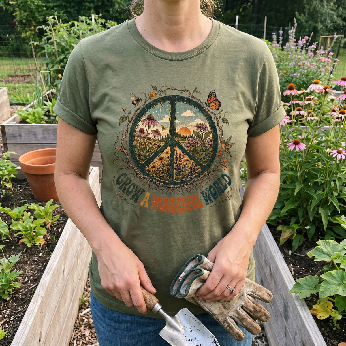 Grow A Wonderful World T-Shirt