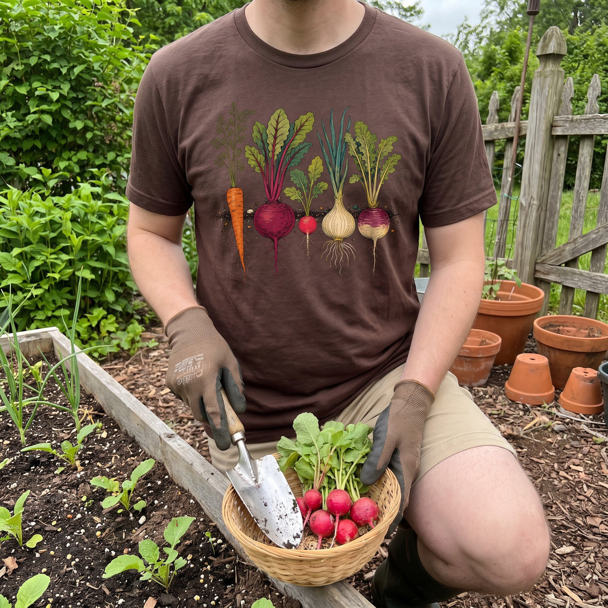 Root Vegetable Garden T-Shirt