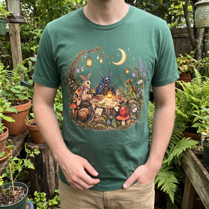Moonlit Bug Council T-Shirt