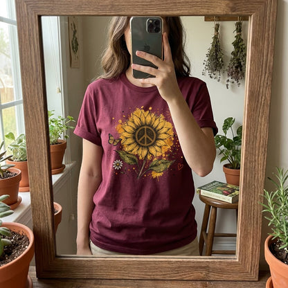 Sunflower Peace T-Shirt