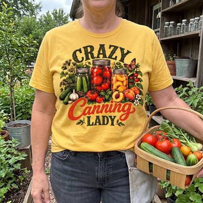 Crazy Canning Lady T-Shirt