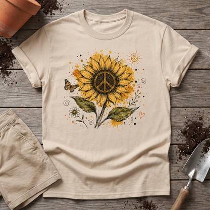 Sunflower Peace T-Shirt