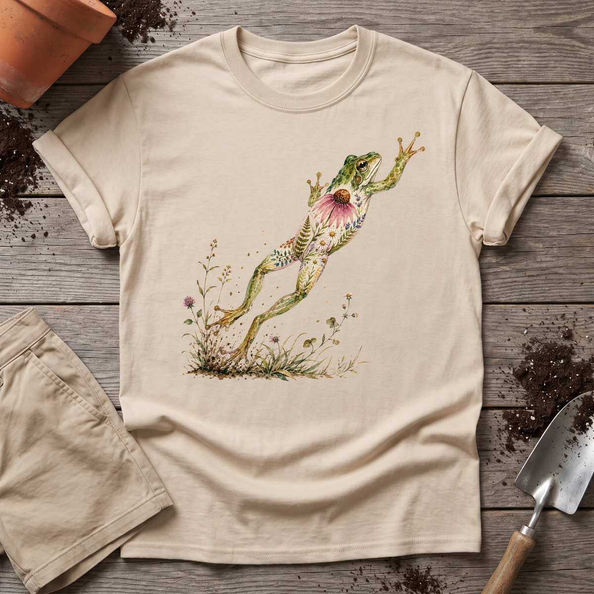 Wildflower Frog T-Shirt